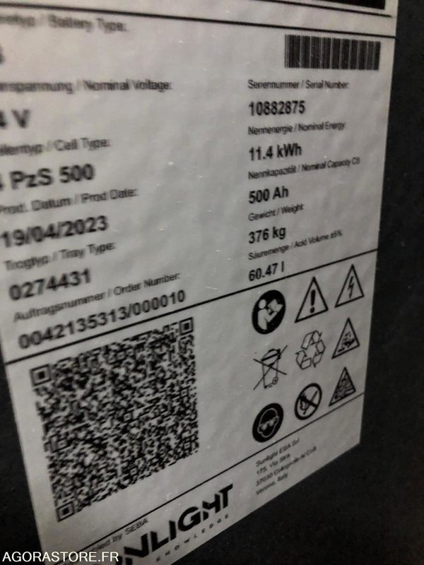 Gerbeur à plateforme élevable - Hochhubwagen: das Bild 3 Gerbeur à plateforme élevable - Hochhubwagen: das Bild 3