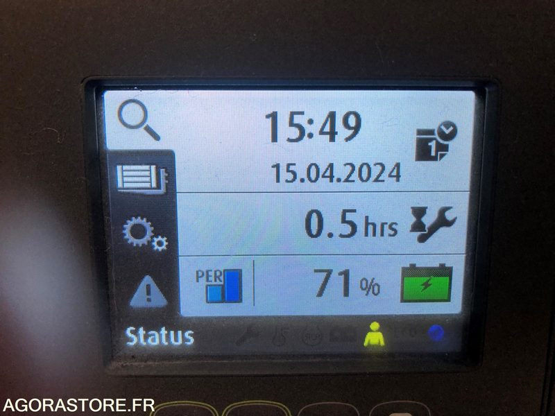 Gerbeur à plateforme élevable - Hochhubwagen: das Bild 3 Gerbeur à plateforme élevable - Hochhubwagen: das Bild 3
