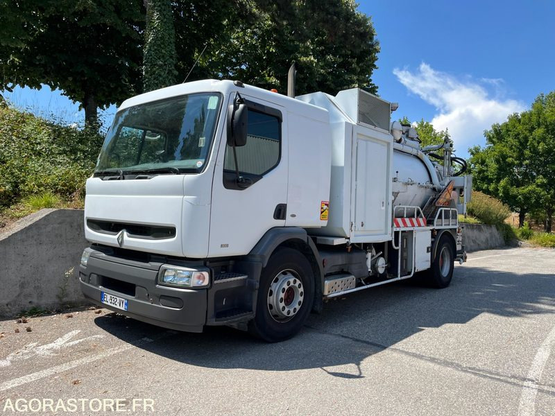 HYDROCUREUR HUWER RENAULT 19T - Saug-/ Spülfahrzeug: das Bild 1 HYDROCUREUR HUWER RENAULT 19T - Saug-/ Spülfahrzeug: das Bild 1