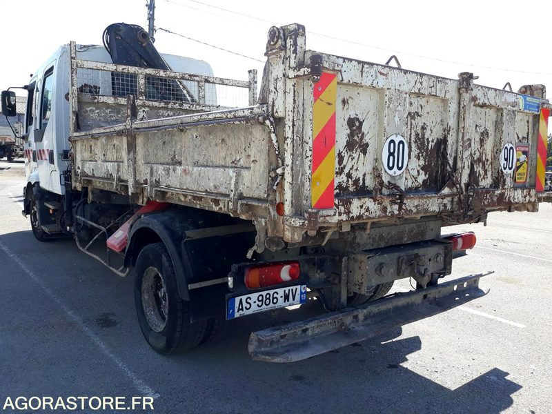 CAMION BI-BENNE + GRUE - PL RENAULT MILDIUM 180 DCI Db - 2003 / 263 610 KM - LKW: das Bild 5 CAMION BI-BENNE + GRUE - PL RENAULT MILDIUM 180 DCI Db - 2003 / 263 610 KM - LKW: das Bild 5