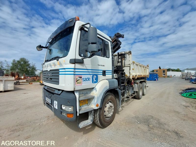 Camion 6x4 Tribenne/Grue - EV-196-SF / 2008 / 354 442 KM - LKW: das Bild 4 Camion 6x4 Tribenne/Grue - EV-196-SF / 2008 / 354 442 KM - LKW: das Bild 4