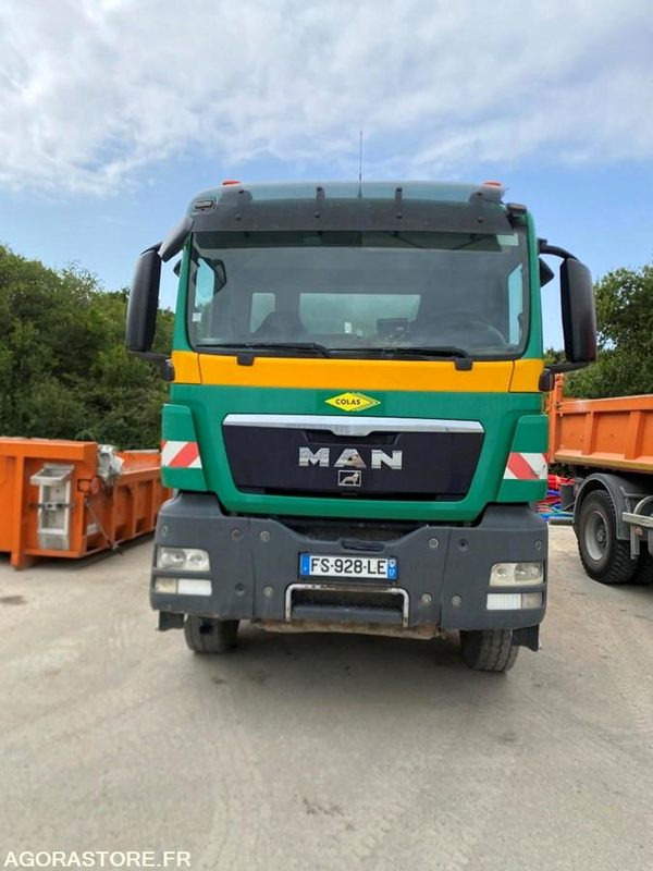 MAN TGS33.360 – 6x4 Bi-benne avec bachage - 2008 / 632000 KM (P2102391) - LKW: das Bild 1 MAN TGS33.360 – 6x4 Bi-benne avec bachage - 2008 / 632000 KM (P2102391) - LKW: das Bild 1