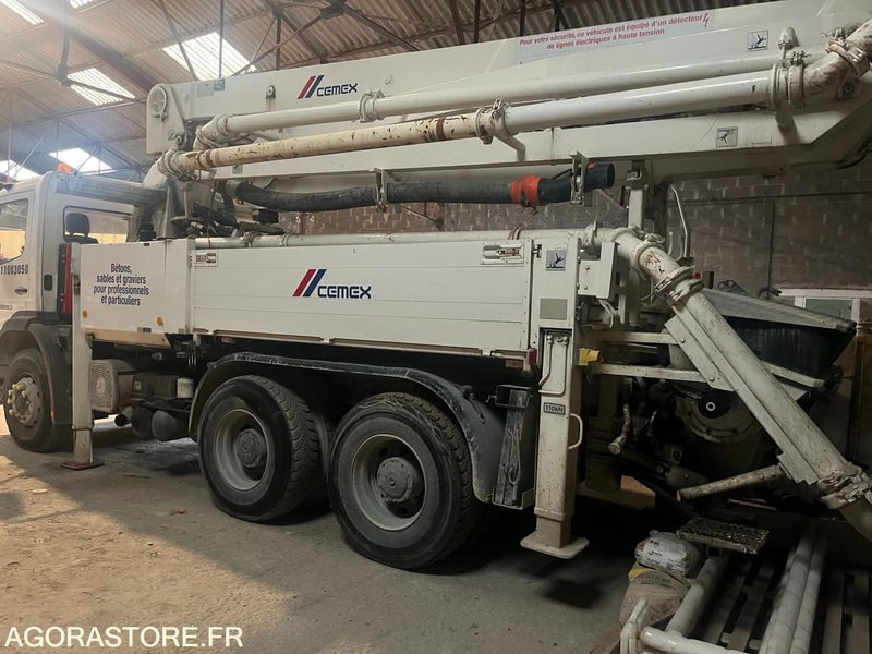 LKW POMPE A BETON MERCEDES ATEGO 2628 - AF036AP / 2002 - 412 087 KM - EXCLU EXPORT: das Bild 17