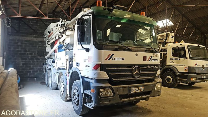 MALAXEUR POMPE A BETON MERCEDES ACTROS - 2006 / 351 902 KM -EXCLUSIVEMENT EXPORT - Fahrmischerbetonpumpe: das Bild 2 MALAXEUR POMPE A BETON MERCEDES ACTROS - 2006 / 351 902 KM -EXCLUSIVEMENT EXPORT - Fahrmischerbetonpumpe: das Bild 2