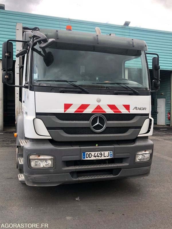 MERCEDES AXOR 26T-21m3 - 287235 kms - 2014 - Müllwagen: das Bild 1 MERCEDES AXOR 26T-21m3 - 287235 kms - 2014 - Müllwagen: das Bild 1