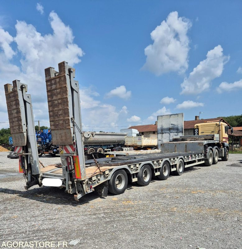 Porte engins 4 essieux - Tieflader Anhänger: das Bild 2 Porte engins 4 essieux - Tieflader Anhänger: das Bild 2