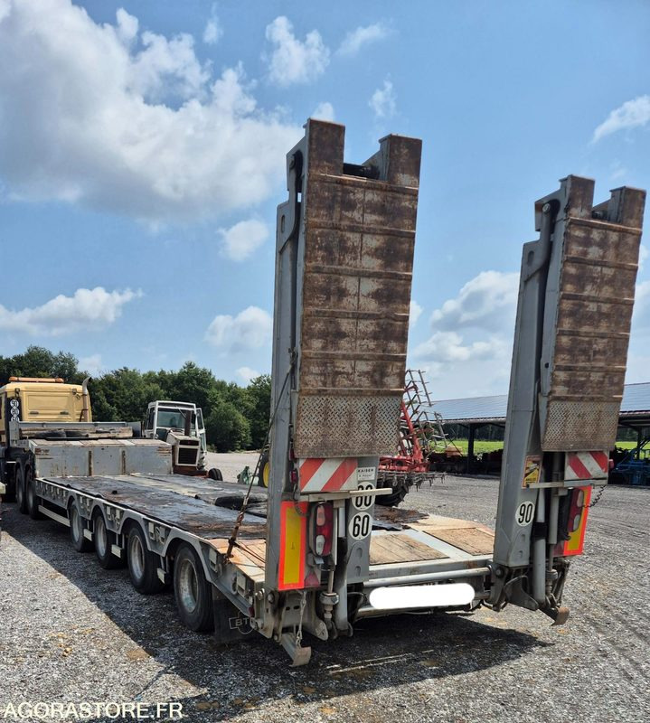 Porte engins 4 essieux - Tieflader Anhänger: das Bild 4 Porte engins 4 essieux - Tieflader Anhänger: das Bild 4