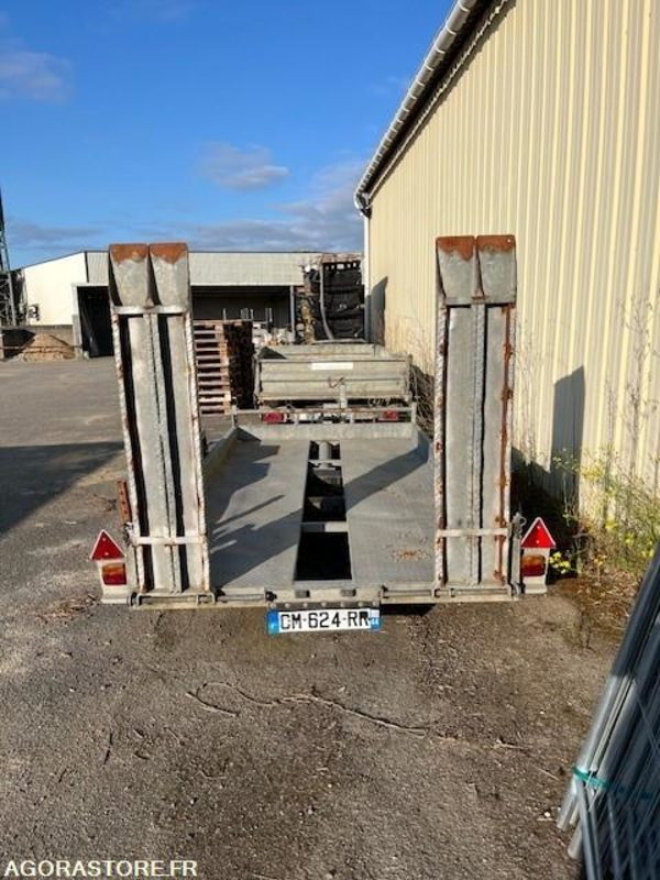 Remorque porte engin Moiroud - Tieflader Anhänger: das Bild 2 Remorque porte engin Moiroud - Tieflader Anhänger: das Bild 2