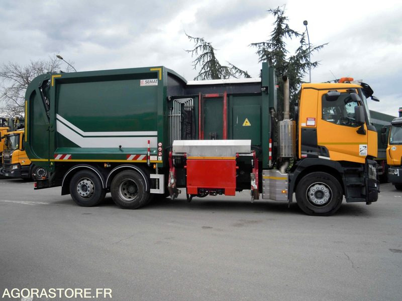 Renault 6x2 C + benne à chargement latéral Maxxum Robopac 23m3 - EXCELLENT ETAT - Müllwagen: das Bild 3 Renault 6x2 C + benne à chargement latéral Maxxum Robopac 23m3 - EXCELLENT ETAT - Müllwagen: das Bild 3