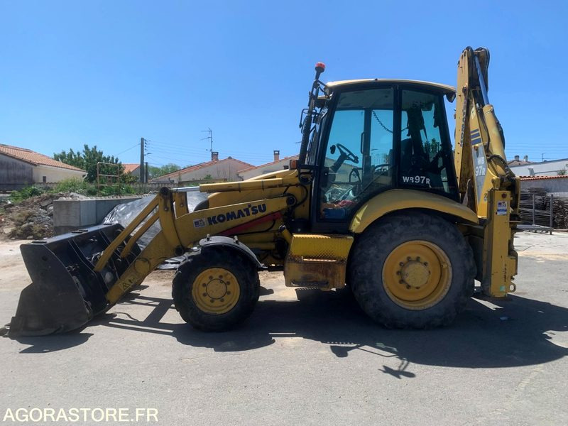 TRACTOPELLE - KOMATSU - Baggerlader: das Bild 1 TRACTOPELLE - KOMATSU - Baggerlader: das Bild 1