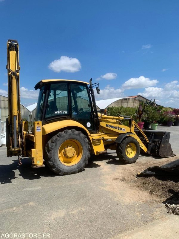 TRACTOPELLE - KOMATSU - Baggerlader: das Bild 4 TRACTOPELLE - KOMATSU - Baggerlader: das Bild 4
