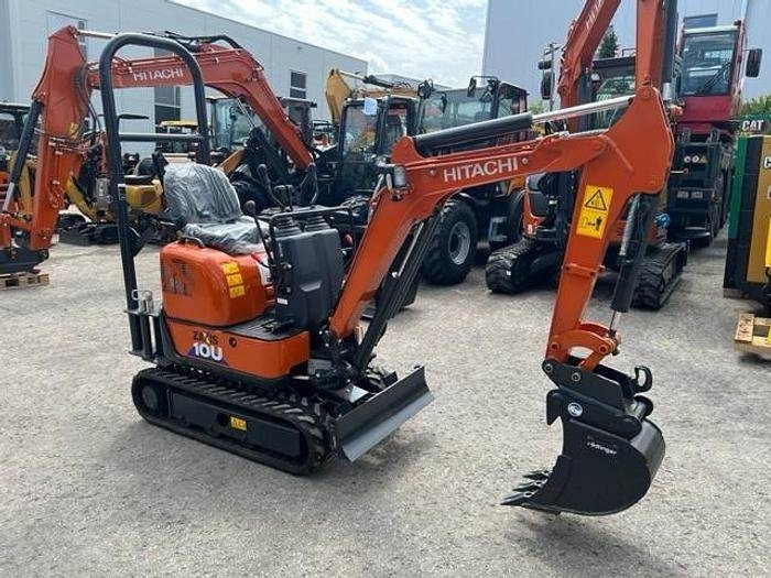 Hitachi ZX10U-6 - Minibagger: das Bild 1 Hitachi ZX10U-6 - Minibagger: das Bild 1