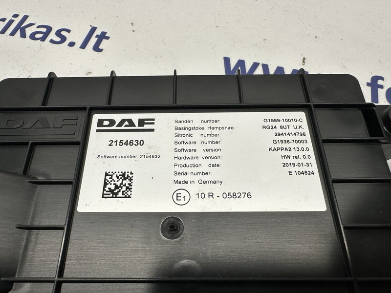 DAF A/C heater control unit module - Steuergerät für LKW: das Bild 4 DAF A/C heater control unit module - Steuergerät für LKW: das Bild 4