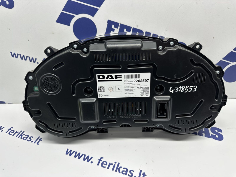 DAF (UK version) - Armaturenbrett für LKW: das Bild 2 DAF (UK version) - Armaturenbrett für LKW: das Bild 2