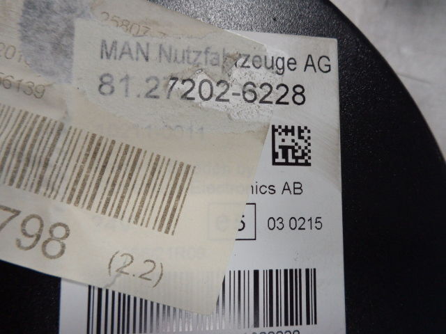 MAN (WORLDWIDE DELIVERY ) - Armaturenbrett für LKW: das Bild 3 MAN (WORLDWIDE DELIVERY ) - Armaturenbrett für LKW: das Bild 3