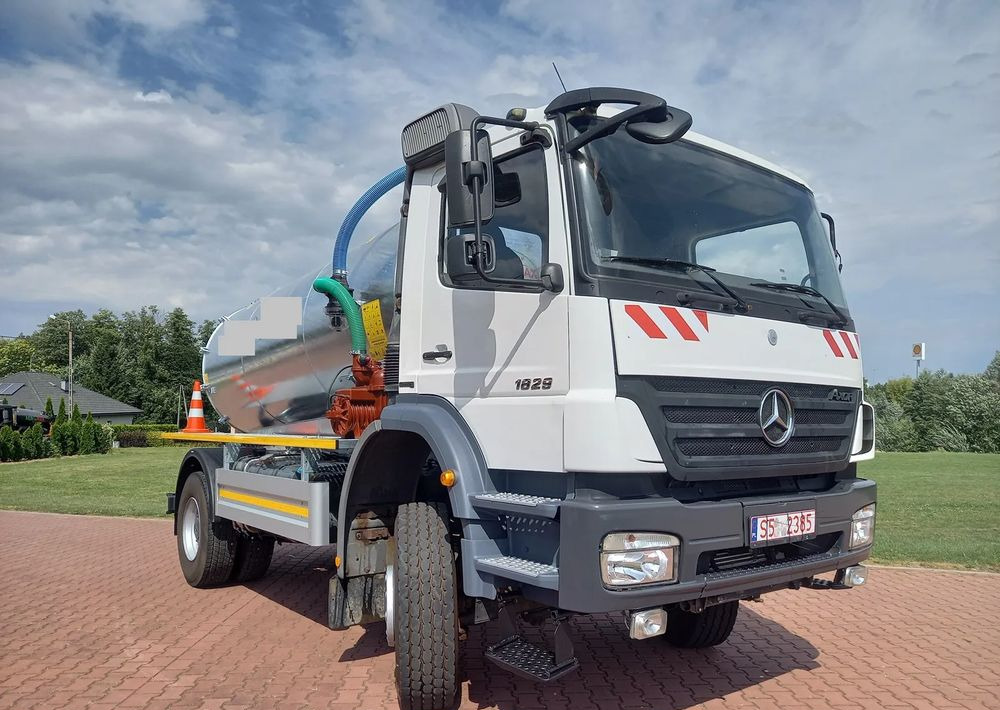 Mercedes-Benz AXOR 1829 4X4 4 WD ALLOARD - Tankwagen: das Bild 3 Mercedes-Benz AXOR 1829 4X4 4 WD ALLOARD - Tankwagen: das Bild 3