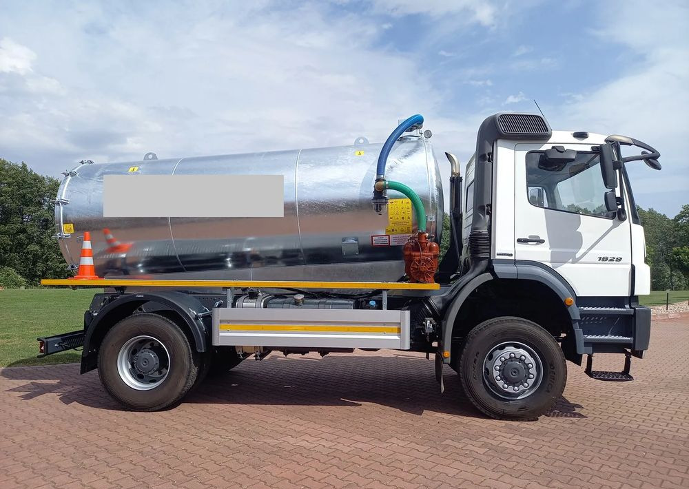 Mercedes-Benz AXOR 1829 4X4 4 WD ALLOARD - Tankwagen: das Bild 1 Mercedes-Benz AXOR 1829 4X4 4 WD ALLOARD - Tankwagen: das Bild 1
