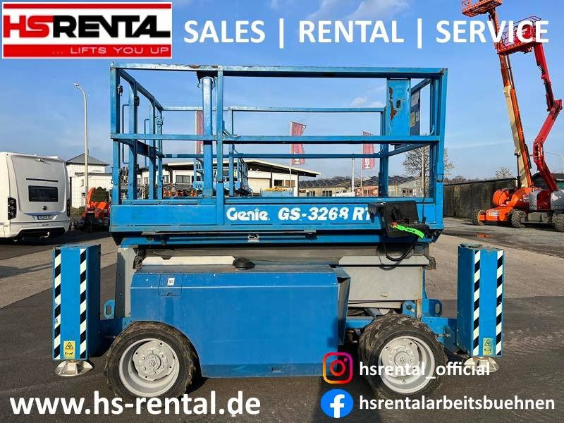 Genie GS3268 RT diesel 4x4 12m (1480) - Scherenbühne: das Bild 1 Genie GS3268 RT diesel 4x4 12m (1480) - Scherenbühne: das Bild 1
