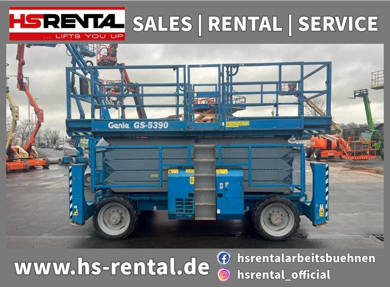 Genie GS5390 RT diesel 4x4 18m (1711) - Scherenbühne: das Bild 1 Genie GS5390 RT diesel 4x4 18m (1711) - Scherenbühne: das Bild 1