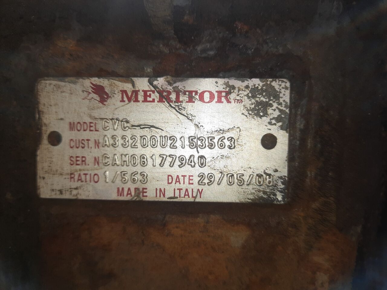 IVECO CVC Meritor IVECO City - Differenzial Getriebe für Bus: das Bild 1 IVECO CVC Meritor IVECO City - Differenzial Getriebe für Bus: das Bild 1