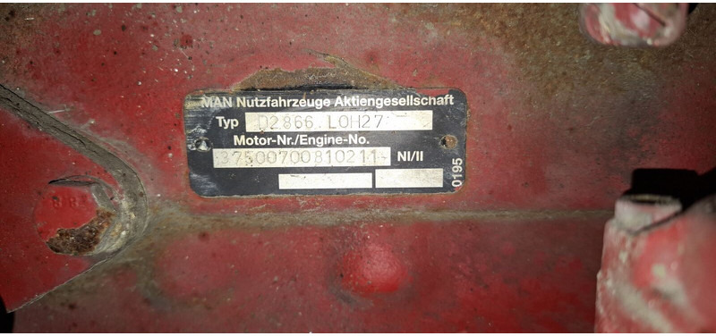 MAN D2866 LOH27 - Motor: das Bild 5 MAN D2866 LOH27 - Motor: das Bild 5