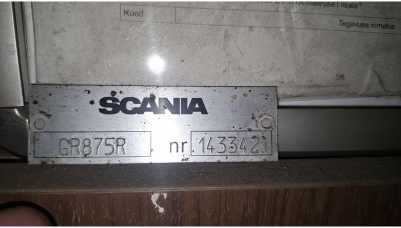 Scania BUS -GR875R . GRSO 905R. - Getriebe: das Bild 5 Scania BUS -GR875R . GRSO 905R. - Getriebe: das Bild 5