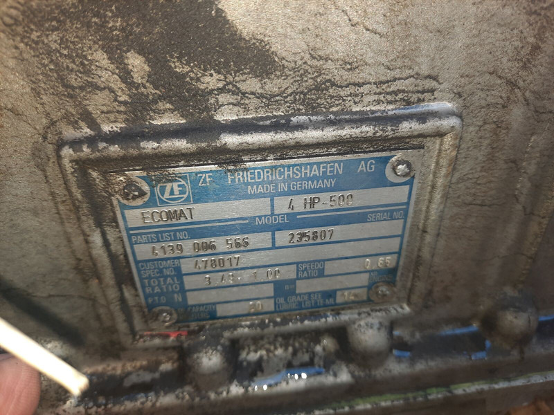 ZF 5HP 590 .5HP602c. 5HP502C . 5HP500 .4HP500 / для Мерседе - Getriebe: das Bild 5 ZF 5HP 590 .5HP602c. 5HP502C . 5HP500 .4HP500 / для Мерседе - Getriebe: das Bild 5