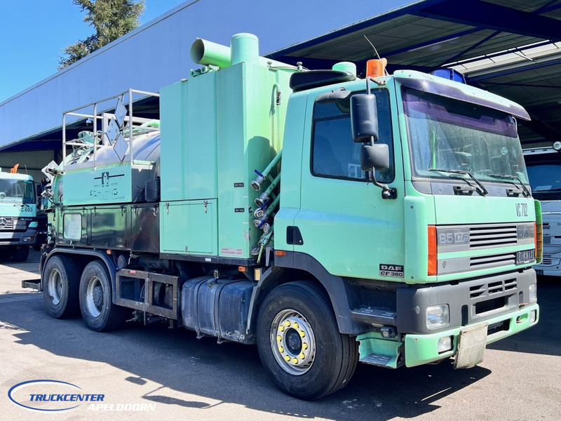 DAF CF 85.380 Inox tank ADR, 6x2, Euro 2 - Saug-/ Spülfahrzeug: das Bild 1 DAF CF 85.380 Inox tank ADR, 6x2, Euro 2 - Saug-/ Spülfahrzeug: das Bild 1