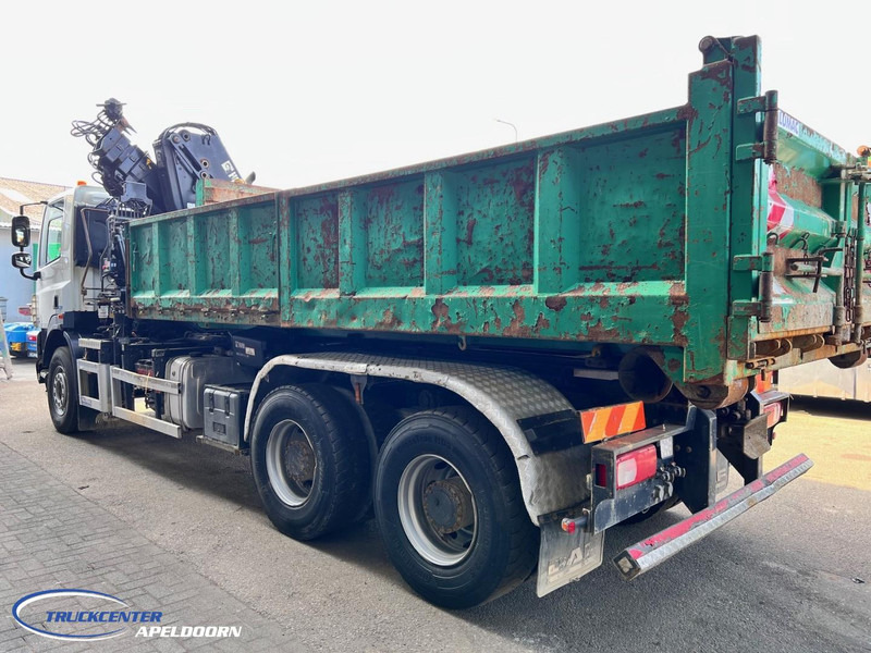 DAF CF 85.410 ATE, Hiab 166, 6x4 Steel spring - Kipper, Autokran: das Bild 4 DAF CF 85.410 ATE, Hiab 166, 6x4 Steel spring - Kipper, Autokran: das Bild 4