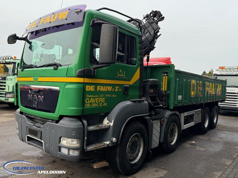 MAN TGS 35.400 8x4 Bladgeveerd, Handgeschakeld, HIAB 166-E4 Hipro - Kipper, Autokran: das Bild 3 MAN TGS 35.400 8x4 Bladgeveerd, Handgeschakeld, HIAB 166-E4 Hipro - Kipper, Autokran: das Bild 3