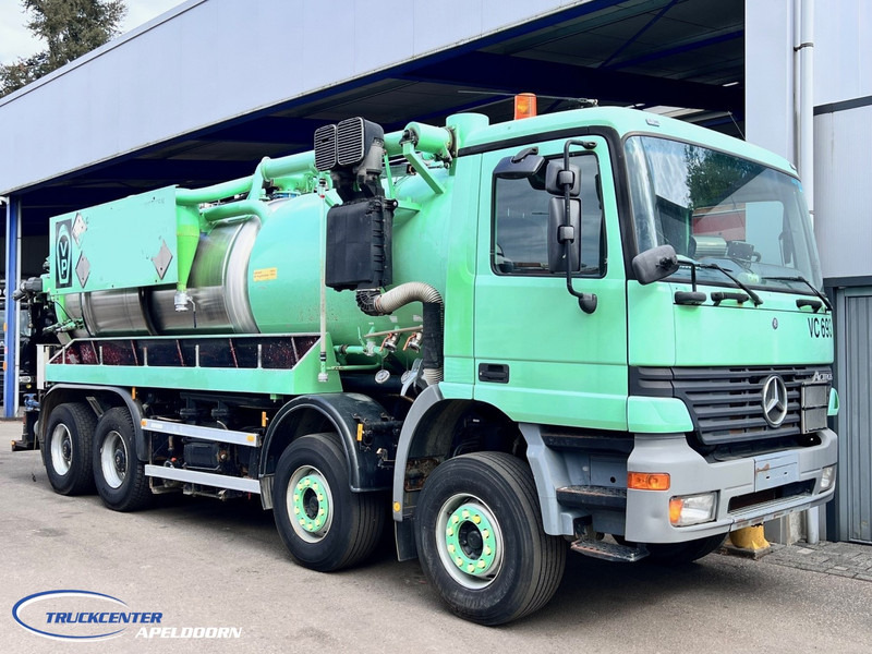Mercedes-Benz Actros 4140 8x4, Steel springs, ADR, Inox - Saug-/ Spülfahrzeug: das Bild 1 Mercedes-Benz Actros 4140 8x4, Steel springs, ADR, Inox - Saug-/ Spülfahrzeug: das Bild 1