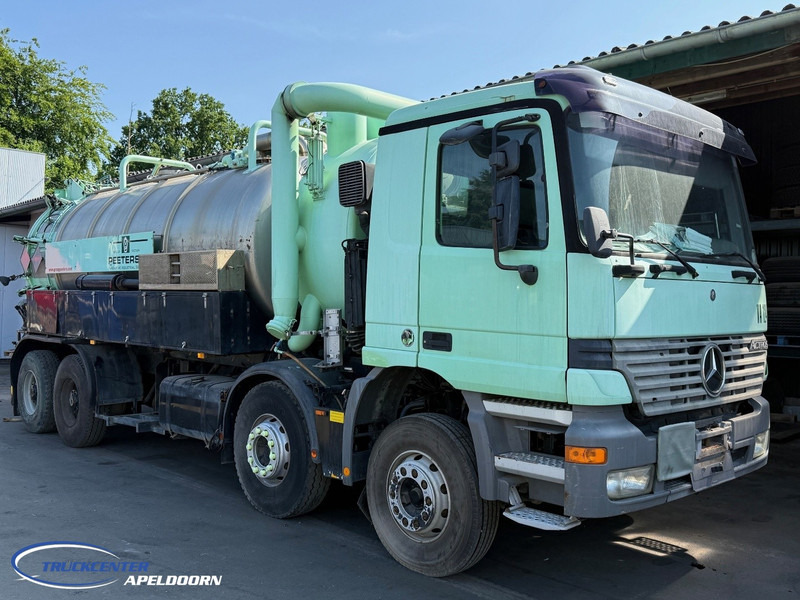 Mercedes-Benz Actros 4140 8x4 Steel springs, Manuel gearbox, Broken engine!! - Saug-/ Spülfahrzeug: das Bild 1 Mercedes-Benz Actros 4140 8x4 Steel springs, Manuel gearbox, Broken engine!! - Saug-/ Spülfahrzeug: das Bild 1