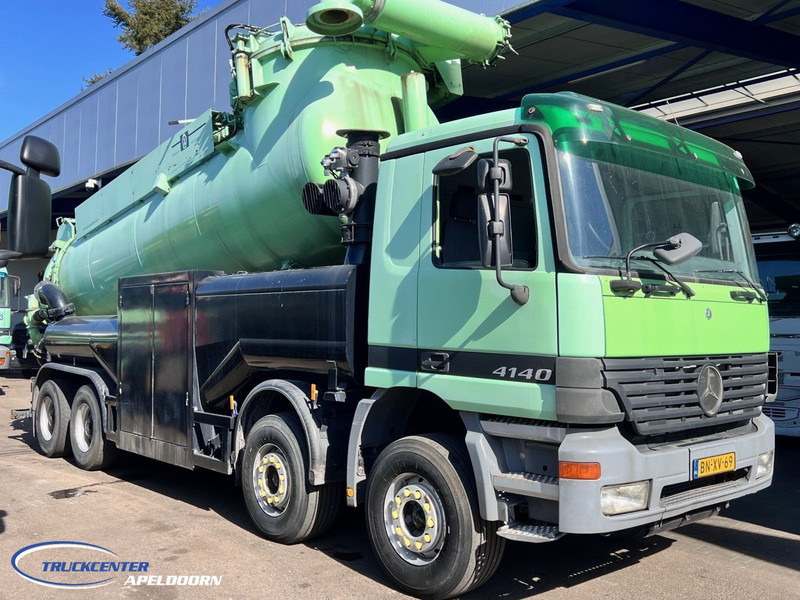 Mercedes-Benz Actros 4140 Naaktgeboren Vortex VP8000, 8x4 Steel spring Manuel - Saug-/ Spülfahrzeug: das Bild 1 Mercedes-Benz Actros 4140 Naaktgeboren Vortex VP8000, 8x4 Steel spring Manuel - Saug-/ Spülfahrzeug: das Bild 1