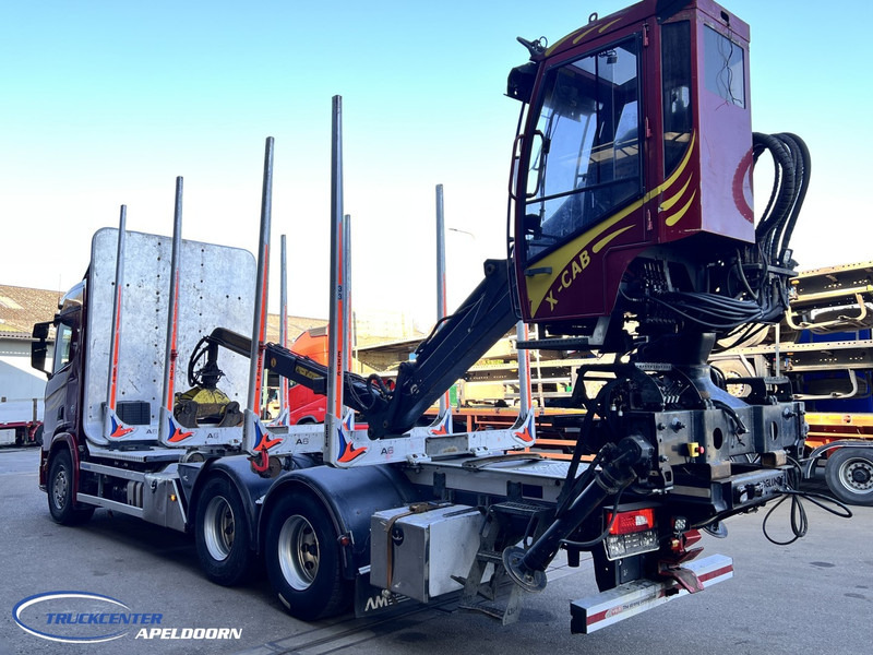 Scania R650 V8 NGS 6x4, Retarder, Jonsered ('19) - Holztransporter, Autokran: das Bild 4 Scania R650 V8 NGS 6x4, Retarder, Jonsered ('19) - Holztransporter, Autokran: das Bild 4