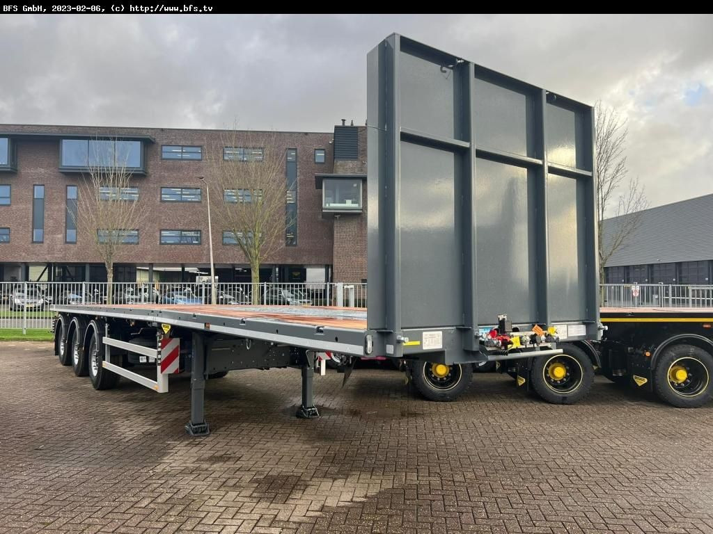 Broshuis Telesattel 1x ausziehbar 3-Achs Telesattel Leich - Pritschenauflieger/ Plattformauflieger: das Bild 2 Broshuis Telesattel 1x ausziehbar 3-Achs Telesattel Leich - Pritschenauflieger/ Plattformauflieger: das Bild 2