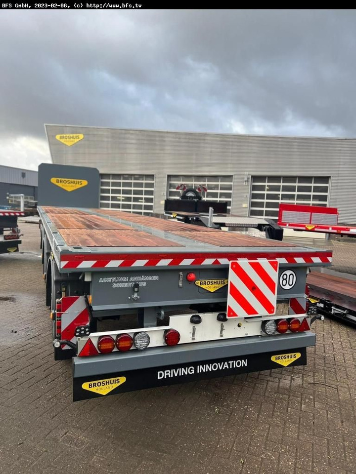 Broshuis Telesattel 1x ausziehbar 3-Achs Telesattel Leich - Pritschenauflieger/ Plattformauflieger: das Bild 4 Broshuis Telesattel 1x ausziehbar 3-Achs Telesattel Leich - Pritschenauflieger/ Plattformauflieger: das Bild 4