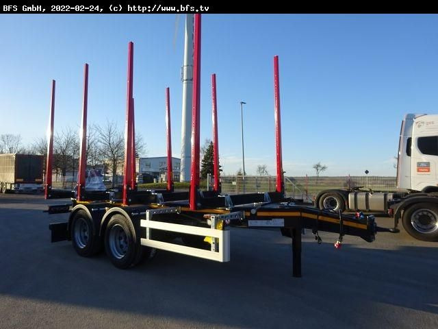 Doll Zentralachsanhänger A2T-LZ53 Tandem Kurzholz Anh - Holzanhänger: das Bild 1 Doll Zentralachsanhänger A2T-LZ53 Tandem Kurzholz Anh - Holzanhänger: das Bild 1