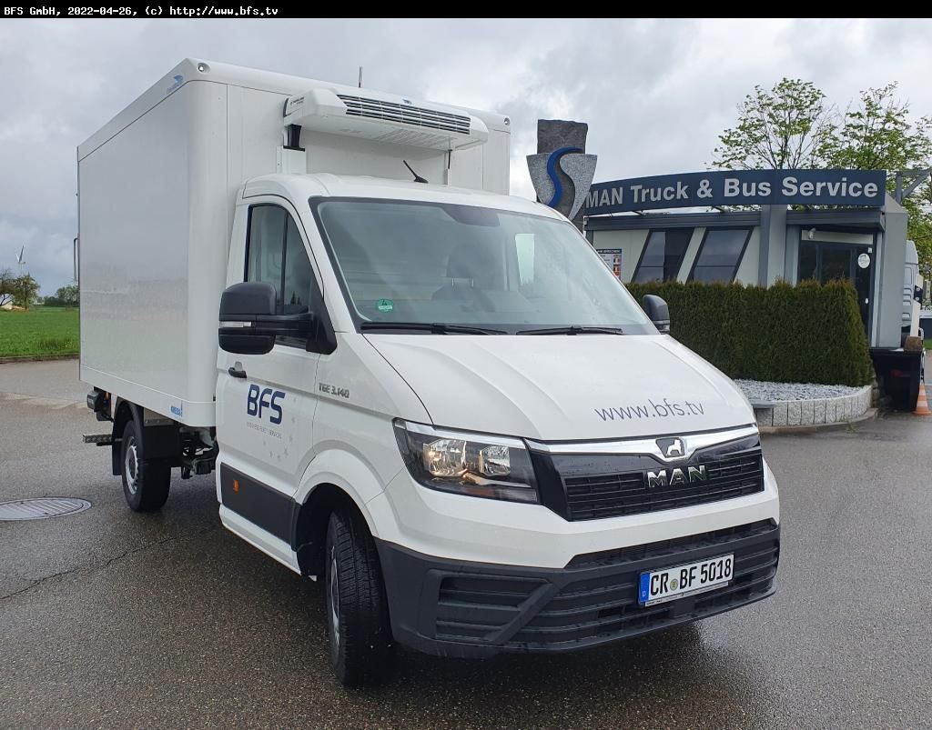 MAN TGE 3.140 4x2 F SB Kühlkoffer, FD mit LBW, Therm - Kühltransporter: das Bild 1 MAN TGE 3.140 4x2 F SB Kühlkoffer, FD mit LBW, Therm - Kühltransporter: das Bild 1