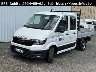 MAN TGE 3.180 4x4 SB DOKA, Normaldach, Bau Paket - Pritsche Transporter: das Bild 1 MAN TGE 3.180 4x4 SB DOKA, Normaldach, Bau Paket - Pritsche Transporter: das Bild 1