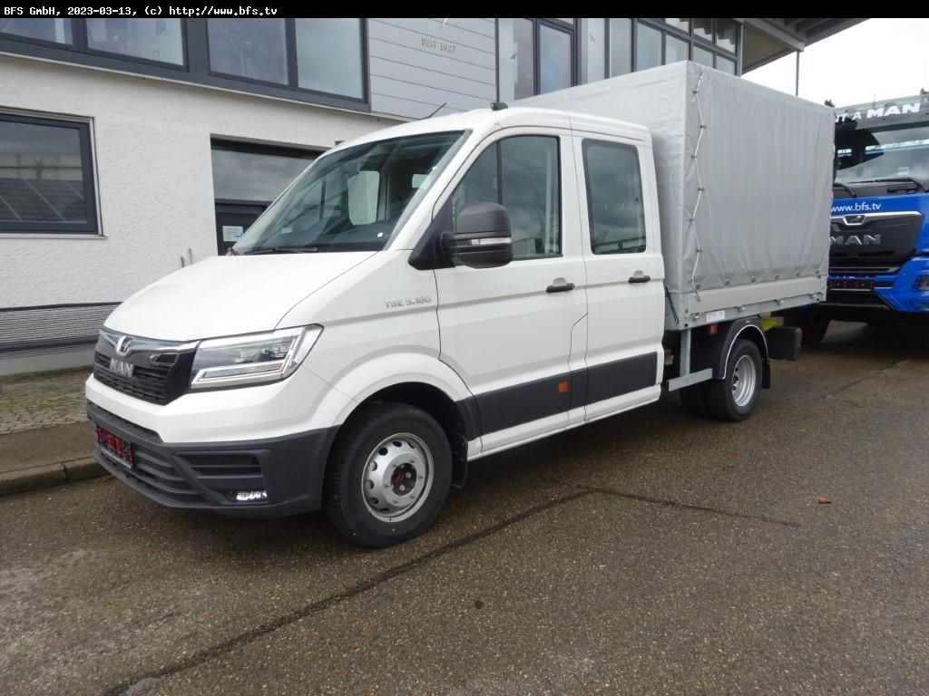 MAN TGE 5.180 4x2 SB DoKA MAN TGE 5.180 4x2 SB DoKA - Planen Transporter: das Bild 1 MAN TGE 5.180 4x2 SB DoKA MAN TGE 5.180 4x2 SB DoKA - Planen Transporter: das Bild 1