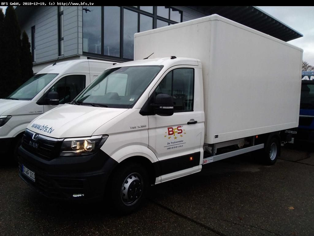MAN TGE 5.180 4x2 SB LBW - Koffer Transporter: das Bild 1 MAN TGE 5.180 4x2 SB LBW - Koffer Transporter: das Bild 1