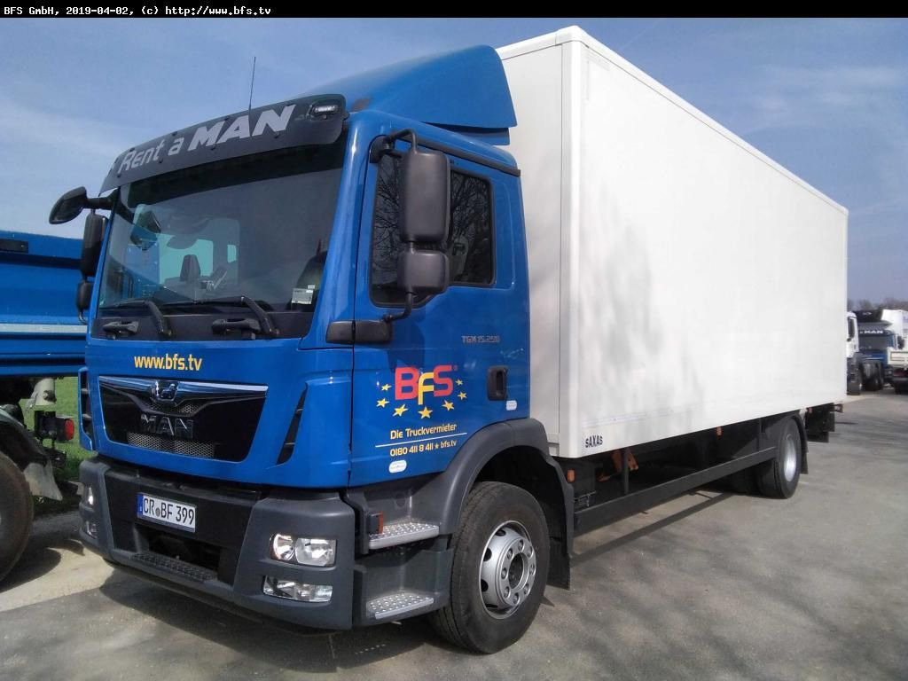 MAN TGM 15.250 4x2 BL Koffer LBW - Koffer LKW: das Bild 1 MAN TGM 15.250 4x2 BL Koffer LBW - Koffer LKW: das Bild 1