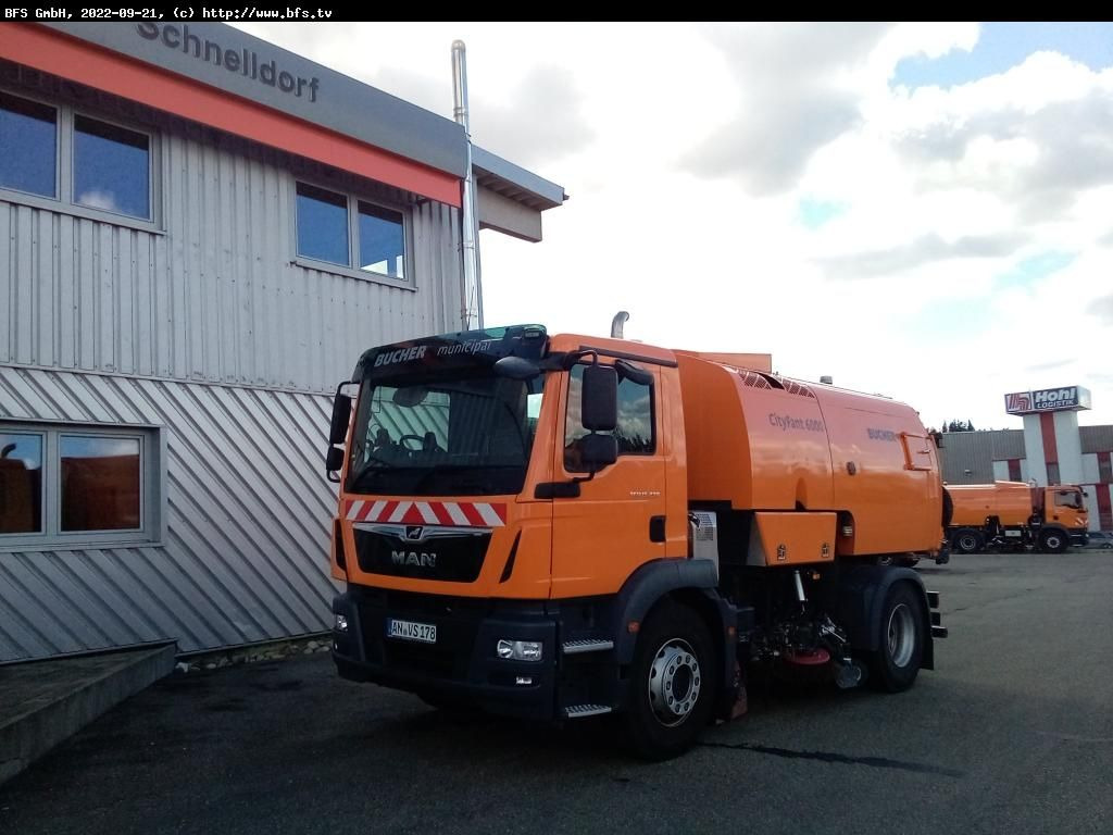 MAN TGM 15.290 4x2 BL CityFant 6000 SH Doppelseitige - Kehrmaschine: das Bild 1 MAN TGM 15.290 4x2 BL CityFant 6000 SH Doppelseitige - Kehrmaschine: das Bild 1