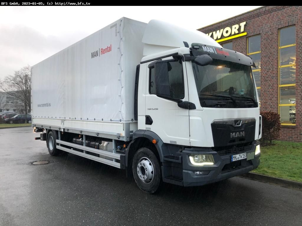 MAN TGM (TG3) 15.290 4x2 BL CH Plane, LBW - Plane LKW: das Bild 1 MAN TGM (TG3) 15.290 4x2 BL CH Plane, LBW - Plane LKW: das Bild 1