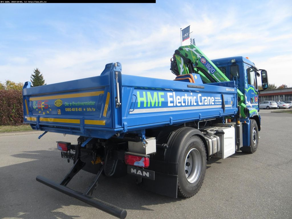 MAN TGS 18.420 4x4H BL HMF,Elektrokran 1820 K4 RC - Kipper: das Bild 2 MAN TGS 18.420 4x4H BL HMF,Elektrokran 1820 K4 RC - Kipper: das Bild 2