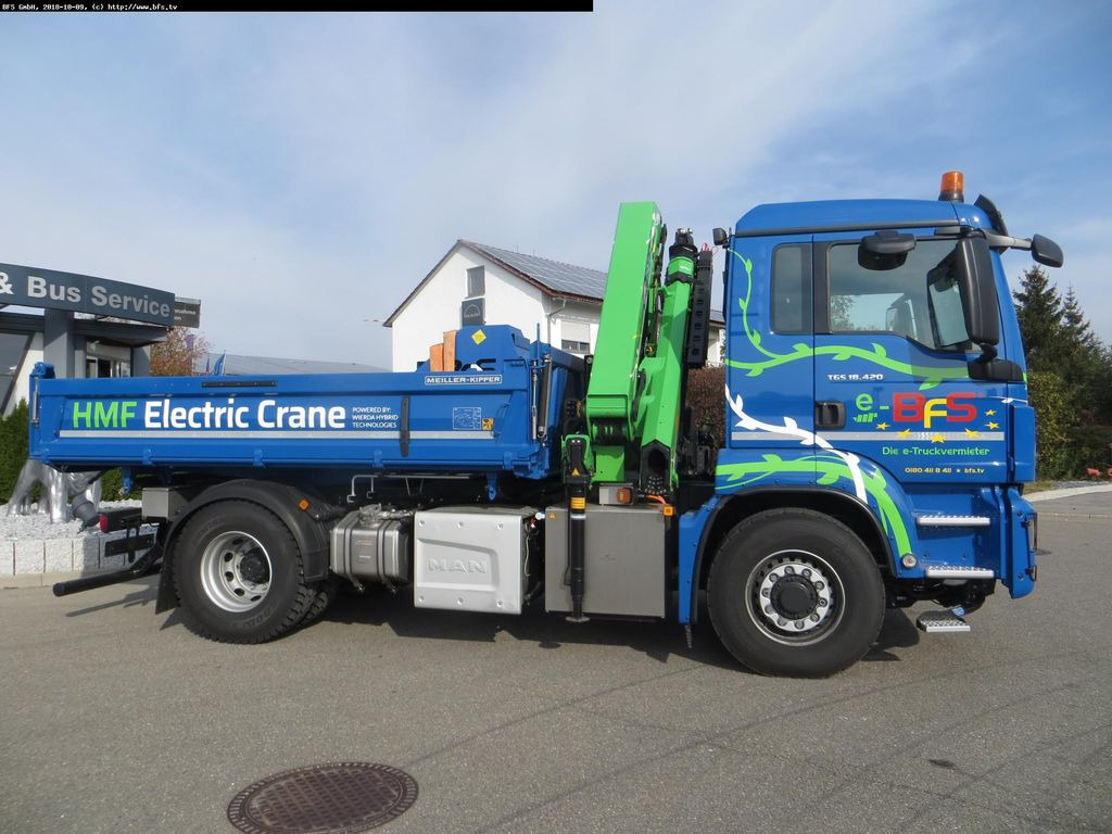 MAN TGS 18.420 4x4H BL HMF,Elektrokran 1820 K4 RC - Kipper: das Bild 3 MAN TGS 18.420 4x4H BL HMF,Elektrokran 1820 K4 RC - Kipper: das Bild 3