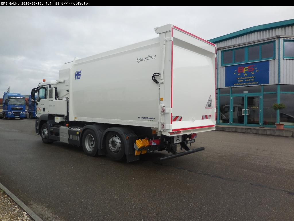 MAN TGS 26.360 6x2-2 LL HS SL Speedline 29 PPK - Müllwagen: das Bild 3 MAN TGS 26.360 6x2-2 LL HS SL Speedline 29 PPK - Müllwagen: das Bild 3