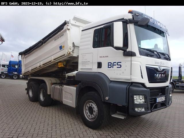 MAN TGS 26.500 6x4 BB MEILLER Bordmatik links, Motor - Kipper: das Bild 3 MAN TGS 26.500 6x4 BB MEILLER Bordmatik links, Motor - Kipper: das Bild 3