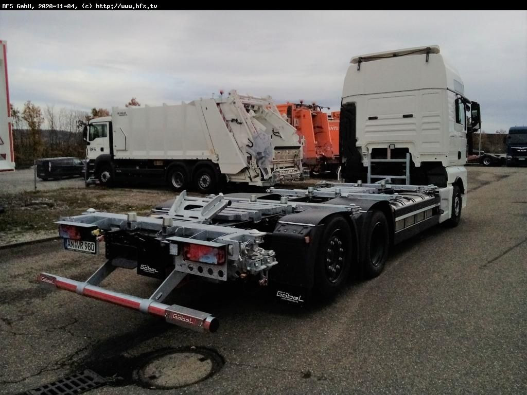 MAN TGX 26.510 6x2-2 LL Multiwechsler - Containerwagen/ Wechselfahrgestell LKW: das Bild 3 MAN TGX 26.510 6x2-2 LL Multiwechsler - Containerwagen/ Wechselfahrgestell LKW: das Bild 3