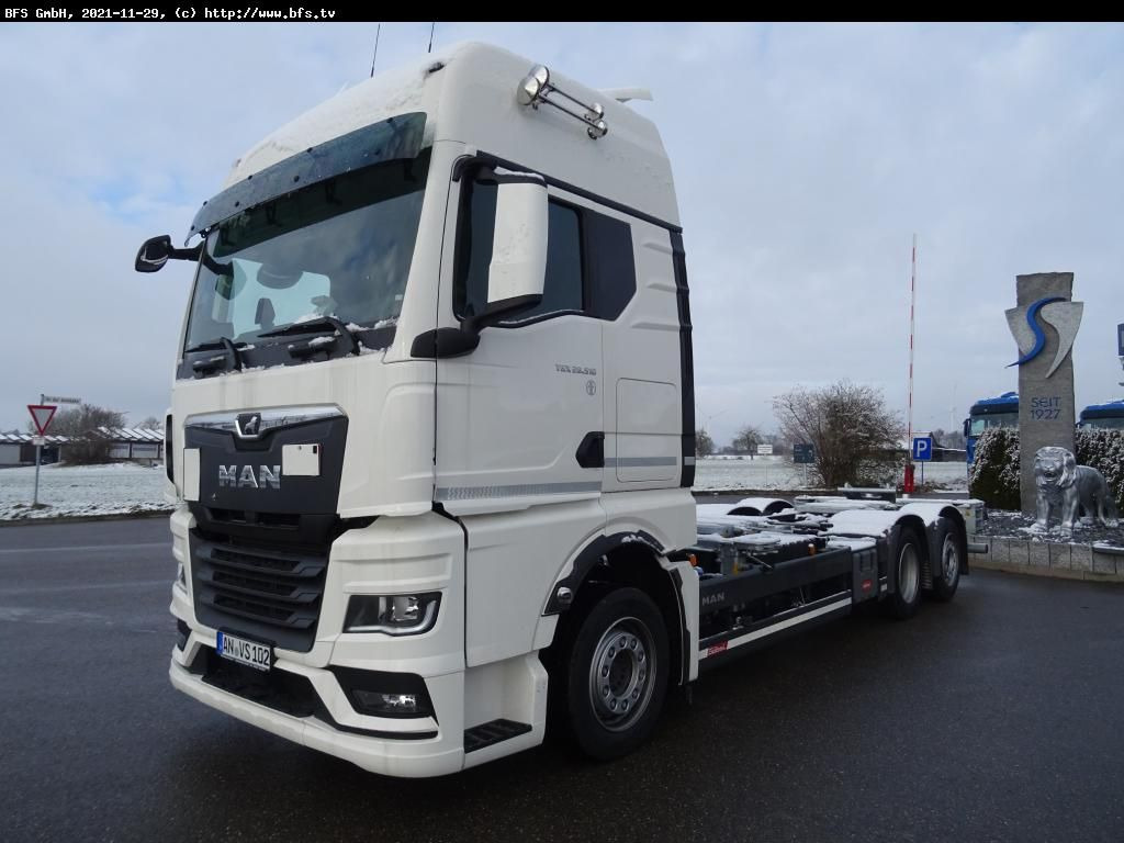 MAN TGX (TG3) 26.510 6x2-4 LL CH Multiwechsler - Containerwagen/ Wechselfahrgestell LKW: das Bild 1 MAN TGX (TG3) 26.510 6x2-4 LL CH Multiwechsler - Containerwagen/ Wechselfahrgestell LKW: das Bild 1